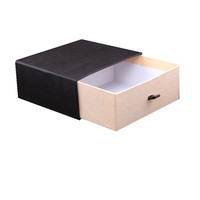 Boîte cadeau coulissante haut de gamme personnalisée avec logo en relief et imprimé, doublure en éponge, en carton, pour mariage, vente en gros