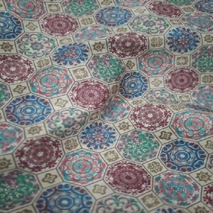 Best Printed Ethnic Women Wear Cotton Satin Digital Print Fabric for Garments Sewing & Dressmaking - Product Image 6