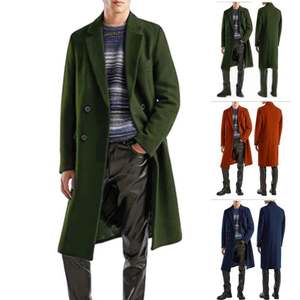 Manteau trench double-boutonnage pour <span class=keywords><strong>homme</strong></span>, nouvelle collection printemps-automne, veste élégante et tendance, style <span class=keywords><strong>anglais</strong></span>, long pardessus pour <span class=keywords><strong>homme</strong></span> - Product Image 5