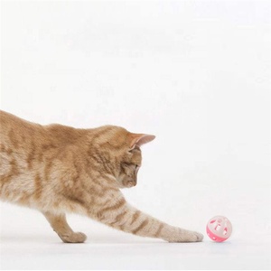 Jouet interactif pour chat en plastique creux de bonne qualité et intéressant avec clochette - Product Image 2