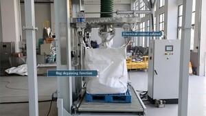 Machine <span class=keywords><strong>de</strong></span> remplissage semi-automatique pour poudre d'assaisonnement en sacs <span class=keywords><strong>de</strong></span> 500-2000 kg, machine <span class=keywords><strong>de</strong></span> pesage et <span class=keywords><strong>de</strong></span> remplissage pour sacs FIBC Jumbo - Product Image 4
