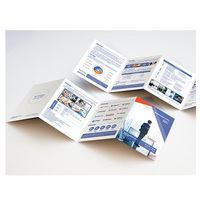 Impression personnalisée de brochures publicitaires, dépliants, prospectus, brochures découpées, flyers, menus de restaurant