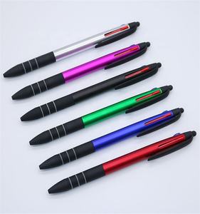 Недорогая ручка для сенсорного экрана <span class=keywords><strong>3</strong></span> в 1, разноцветная Шариковая ручка-стилус <span class=keywords><strong>3</strong></span> цветов для рекламы - Product Image 5