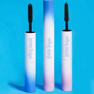 Vente en gros de mascara végétalien personnalisé sans cruauté aux animaux marque privée mascara imperméable noir à double brosse - Product Image 1