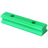 Glissières de guidage personnalisées, glissières à chaîne, rails coulissants, roulements, blocs en plastique nylon UHMWPE, guide linéaire