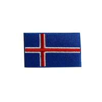 Patch crochet et boucle drapeau Espagne de bonne qualité Patch fer sur drapeau