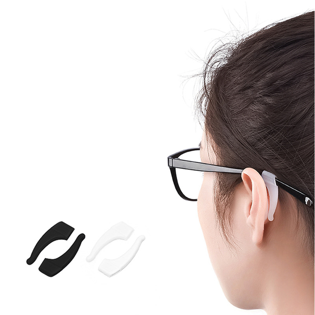 Eyeglasses Accessories Soft anti slip silicone Grip Ear Hook Holder for Eye Glasses Eyewear Spectacles Eyeglasses