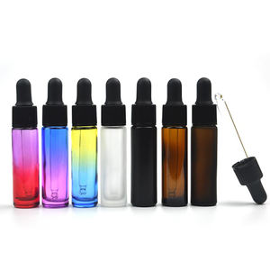 Botellas de vidrio de 10ml con cuentagotas de vidrio, aceite esencial recargable vacío, Perfume, Vial de aromaterapia, recipientes <span class=keywords><strong>para</strong></span> líquidos - Product Image 5
