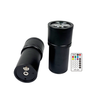 Nouveau tube lumineux à batterie monocellulaire 15W 6-en-1 avec contrôle DMX sans fil et infrarouge, alimenté par batterie, pour événements scéniques