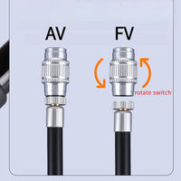 FAST Aluminum Alloy Mini Bike Pump for Tire Inflation