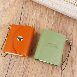 Mini album photo créatif transfrontalier en cuir PU, porte-clés pendentif, cadeau pour couple, fête des Pères, fête des Mères - Product Image 2