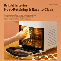 Friteuse à air numérique intelligente électrique 15L 1400W pour la maison, grande capacité, sans huile et cuisson rapide, vente en gros d'usine OEM