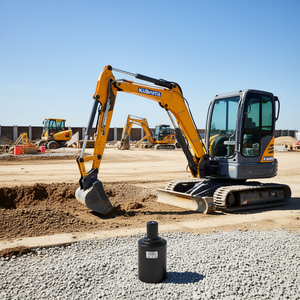 Rouleau supérieur de support supérieur Rd411 22900 pour mini-excavatrice Kubota Kx121-3 Kx161-3, pièces de construction d'occasion - Product Image 2