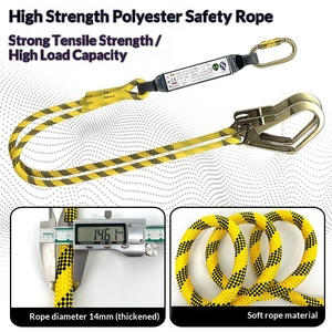 Full-body five-point safety <b>belt</b> anti-fall double hook for aerial <b>work</b> electrician safety <b>belt</b> European-style buffer - Product Image 3