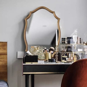 Parete irregolare delicatezza di lusso antico muro appeso bagno francese <span class=keywords><strong>Vintage</strong></span> intagliato <span class=keywords><strong>cornice</strong></span> specchio - Product Image 5