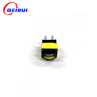 Transformateur à impulsions vertical miniature BEIRUI BR8.3EE-5101A EE8.3, rapport 80:1, isolation en ruban jaune intégral, pour soudeuse, en cuivre