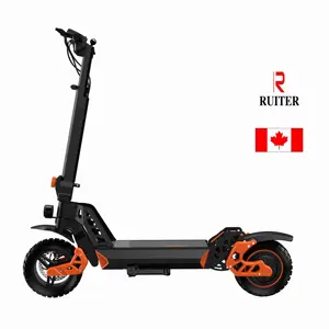 2023 New Stand Up Waterproof Led Light High Stand Lithium Battery Electrics Scooters