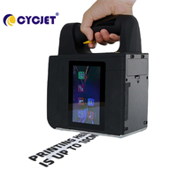 Imprimante à jet d'encre portable à grands caractères CYCJET S88-4L TIJ