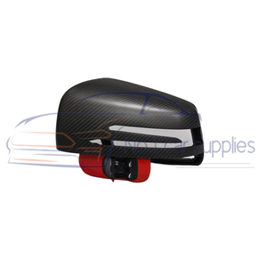 Coques de rétroviseurs en fibre de carbone véritable mate pour Mercedes <span class=keywords><strong>Benz</strong></span> W204 W212 W218 W176 Classe C Classe CLS - Product Image 4