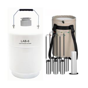 Conteneur cryogénique à azote liquide WOBO, fabrication soignée, 5 litres, YDS-30-80, éducation, longue durée de vie, origine américaine - Product Image 3