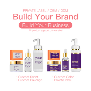 Productos de belleza Etiqueta privada Brillante para mujeres negras Producto orgánico para el cuidado de la piel Conjunto de cuidado de la piel natural Suero de crema aclarante - Product Image 2
