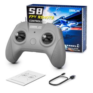STARTRC S8 Pro Simulateur de drone de course FPV 8CH Poignée d'entraînement <span class=keywords><strong>mise</strong></span> à jour 4 modes Matériel ABS PC pour les débutants et les pilotes expérimentés - Product Image 1