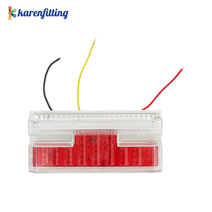 Feu de signalisation périmétrique à LED bicolore pour camion, lumière latérale universelle de 6x4 pouces avec haute visibilité - 001 - Product Image 5