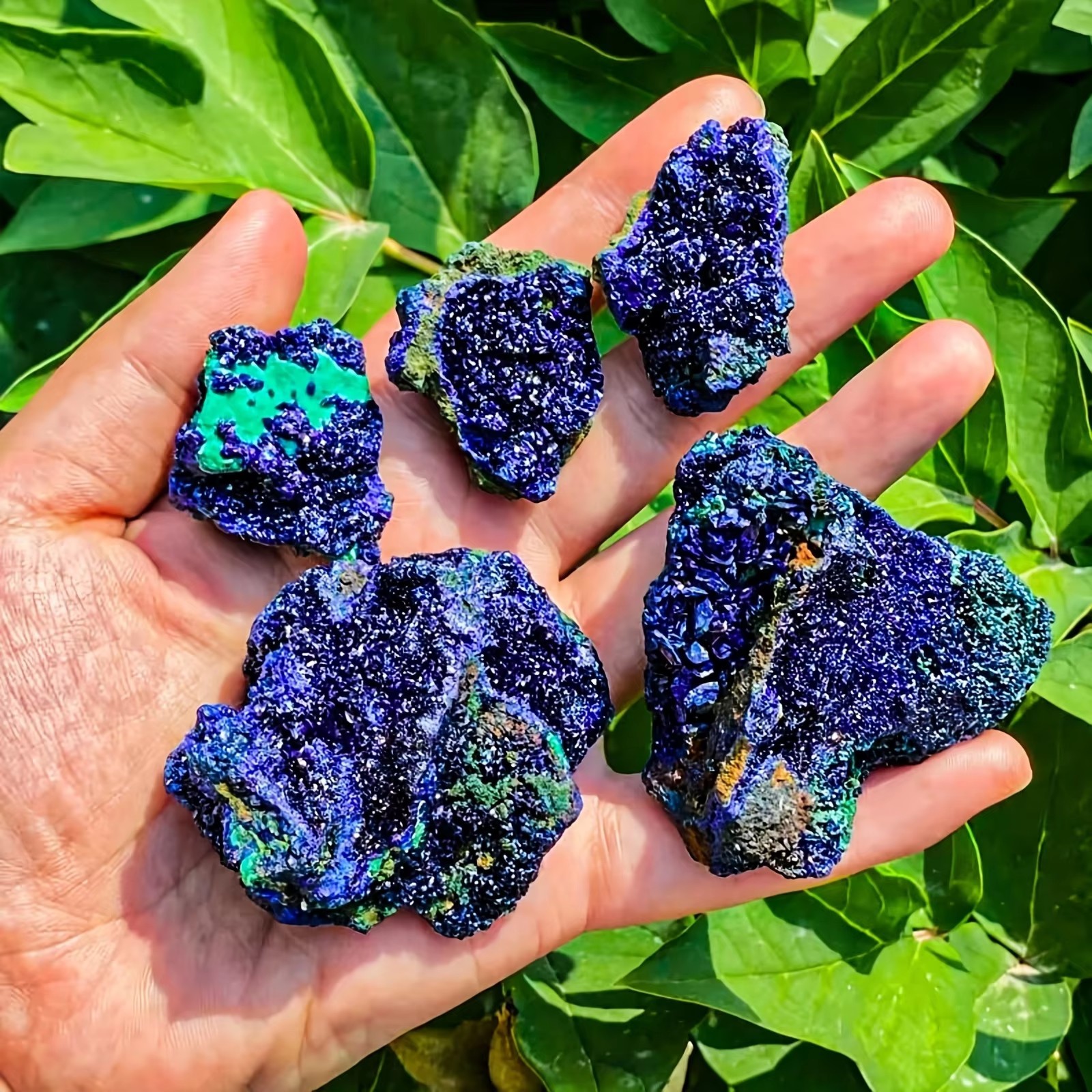 Esemplare di Azurite Blu