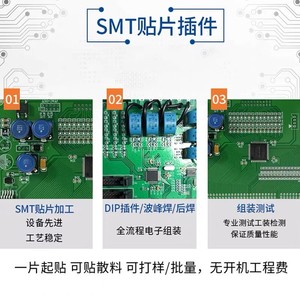 Servicio de ensamblaje de PCB SMT en la zona de Guangdong, productos electrónicos OEM/ODM, PCBAs, DIP, post-soldadura y pruebas - Product Image 1