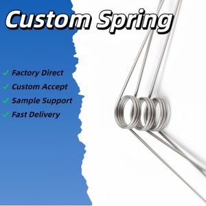 中国制造高强度弹簧，V型钢压扭弹簧，用于电子玩具 - Product Image 1