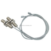 Abat-jour rond chromé douille 80mm Base de lampe utilisation courante éclairage de plafond accessoire
