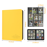 Classeur pour cartes avec pochettes pour l'impression UV, pour le rangement d'albums de cartes à collectionner