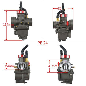 คาร์บูเรเตอร์ PE24 24 มม. Kei Hin DASH NSR125 KX80 KX100 KX125 DIO CRF50 XR50 50 125 ซีซี <span class=keywords><strong>2</strong></span> <span class=keywords><strong>จังหวะ</strong></span> 4 <span class=keywords><strong>จังหวะ</strong></span> สำหรับรถเอทีวี รถวิบาก รถควอดไบค์ - Product Image 2