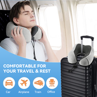 Nouveau cou oreiller soutien Wrap en vrac luxe voiture Portable mémoire mousse Snugl voyage oreiller pour vol