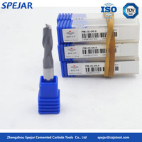Fraise à queue sphérique en carbure de tungstène PML-2BL avec revêtement TiAICrN pour usinage conventionnel/en pente sur centre d'usinage CNC ODM/OEM