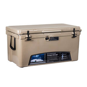 กล่องเก็บความเย็นแบบโรโตโมลด์ Kuer ขนาด 110 ควอร์ต กล่องน้ำแข็งพกพาสำหรับกิจกรรมกลางแจ้ง เก็บความเย็นได้นาน 20 วัน - Product Image 2