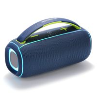 P28pro Portable pour haut-parleur, caisson de basses haute puissance, haut-parleur stéréo TWS, double diaphragme, éclairage RGB, entrée USB AUX, IPX6
