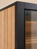 Sauna Kayu Solid Tradisional Ukuran Besar yang Dapat Disesuaikan dari Pabrik untuk Dijual, Ruang Sauna Kayu untuk Penggunaan di Halaman Belakang