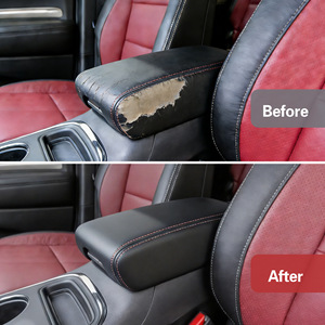Funda para Reposabrazos de Jeep Grand Cherokee 2011-2020, Cuero de Microfibra Auténtica, Protección para la Consola Central - Product Image 5