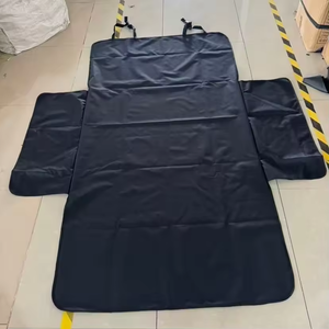 Housse de siège de <span class=keywords><strong>voiture</strong></span> pour <span class=keywords><strong>chien</strong></span> en polyester imperméable non gonflable pour SUV/camion - Transporteur de voyage pour animaux de compagnie avec tapis de <span class=keywords><strong>coffre</strong></span> de <span class=keywords><strong>voiture</strong></span> - Product Image 6