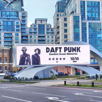 TOPLED panneau de prix à payer en plein air petite série d'écran d'affichage à LED panneau roulant publicitaire électrique à énergie solaire pour mur