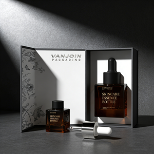 Emballage en verre vide de luxe 15ml 30ml Flacon de <span class=keywords><strong>parfum</strong></span> à bille 50ml Flacon compte-gouttes Huile essentielle Flacon en verre avec boîte - Product Image 2