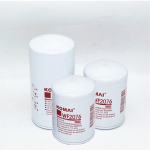 Pièces de système de refroidissement du moteur de camion Komai Filtre à eau WF2076 - Product Image 1