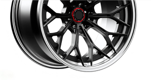 Juego de Dos Rines Forjados de 24 Pulgadas 5x1143 Estilo Deep Dish Cromados para Dodge Charger, Chrysler <span class=keywords><strong>300</strong></span>, Dodge Durango y Hellcat - Product Image 5