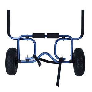 <span class=keywords><strong>Chariot</strong></span> de plage pliable en acier inoxydable argenté, <span class=keywords><strong>chariot</strong></span> portable pliable pour bateau, <span class=keywords><strong>kayak</strong></span>, SUP, pliable - Product Image 1