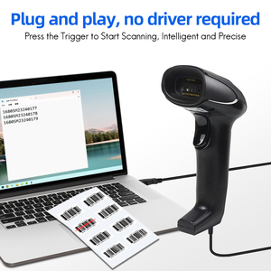 Giá rẻ OEM 1D 2D USB có dây cầm tay QR đọc mã inversed DataMatrix Máy Quét Mã Vạch OEM Hải Quan chấp nhận máy QUÉT SÚNG - Product Image 5