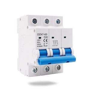 Protector de sobrecarga corta en miniatura MCB1/2/3/4 20A polos, montaje en riel Din, capacidad de ruptura, tipo C, Mini disyuntor, 1/2/polos - Product Image 5