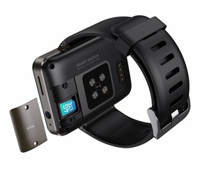 Drioshipping 2024 Montre connectée DM101 à double caméra, batterie 2080 mAh, écran rectangulaire, Android 4G, montre connectée - Product Image 3