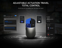RAWM LEVIATHAN V4 GT Mouse Gaming Nirkabel Dual 8K 54g Ringan PAW3950 Optical Magnetic Switch Aktuasi Dapat Disesuaikan Esports