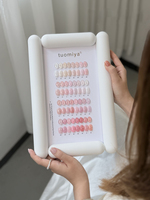Youse Tomiya 32 Couleurs Vernis à Ongles Transparent Coloré Effet Clair, Populaire en Salon de Manucure, Vernis Éclaircissant d'Été